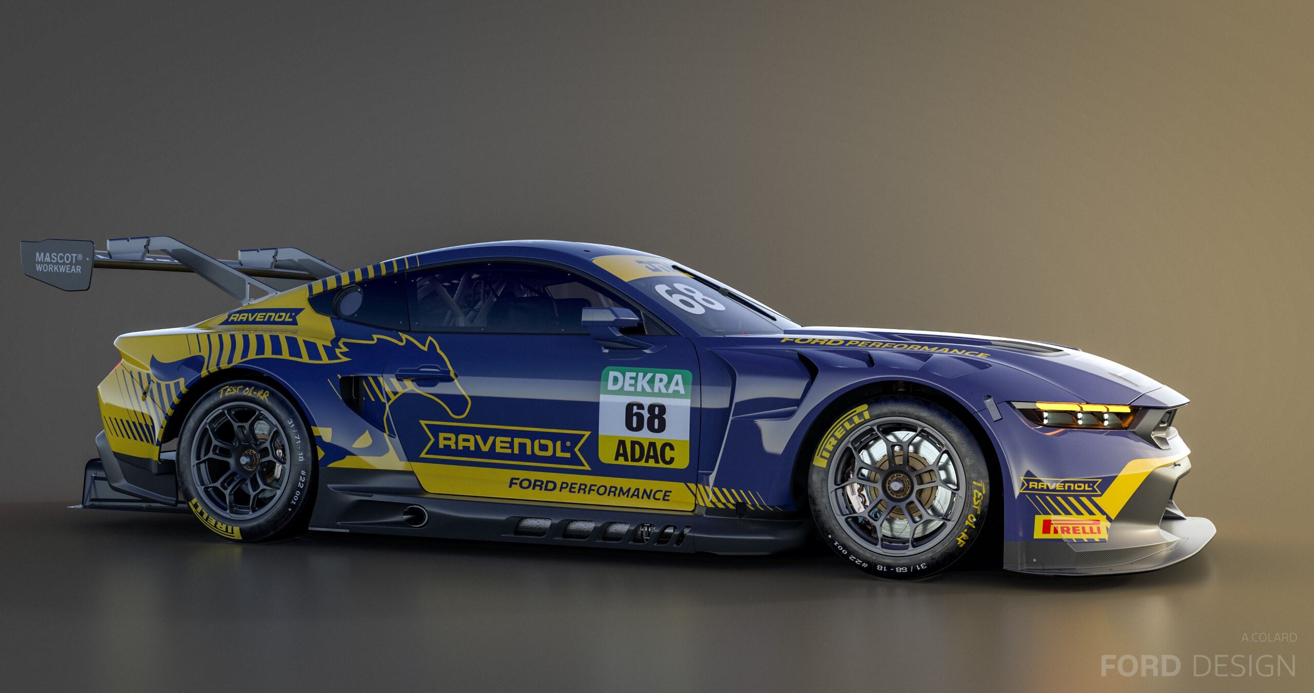 Mustang GT3 DTM Debut